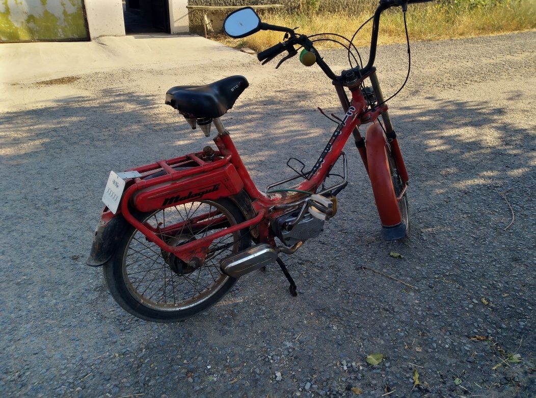 Мотопед с педали malaguti guromat 49кб
