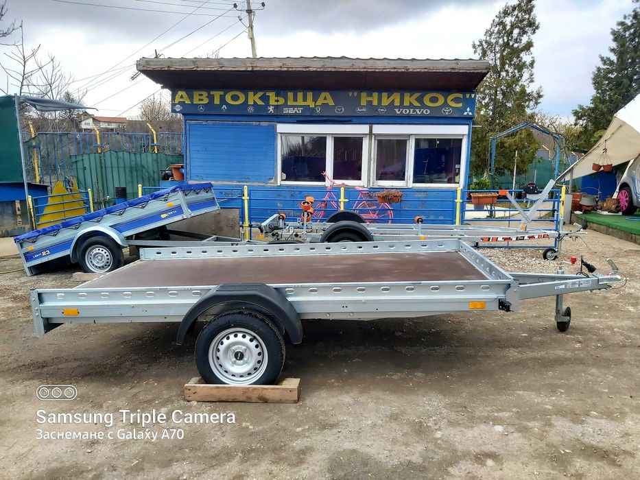 Ремарке Поп Индъстри 3.10 х 1.60 до 750кг.