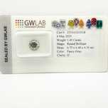 Рядък цветен диамант 1.40 ct, Fancy Gray – GWLAB сертификат