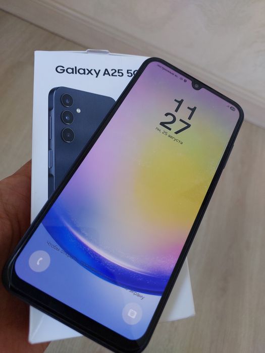 Samsung a25 5g 6/128 xolat ideal korobka dakument