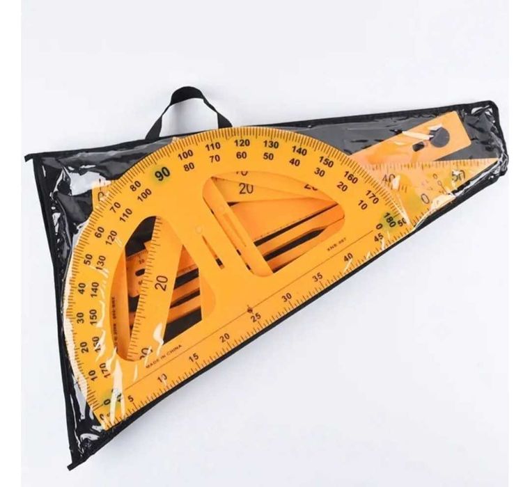 Набор линеек и транспортир