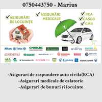 Asigurari RCA, asigurari medicale de calatorie