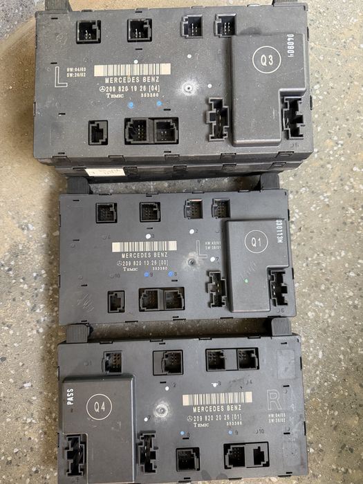 Модул врата комфорт модул  Мерцедес W209 ЦЛК