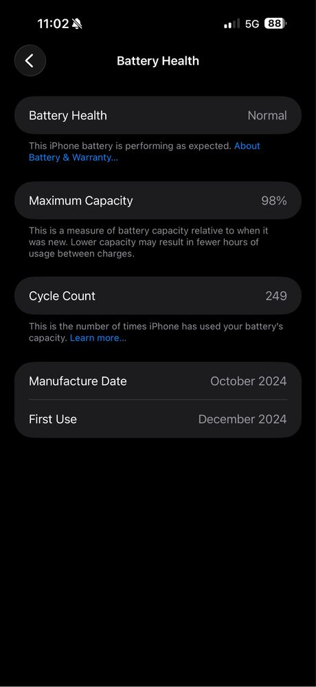 iPhone 16 pro max 256gb