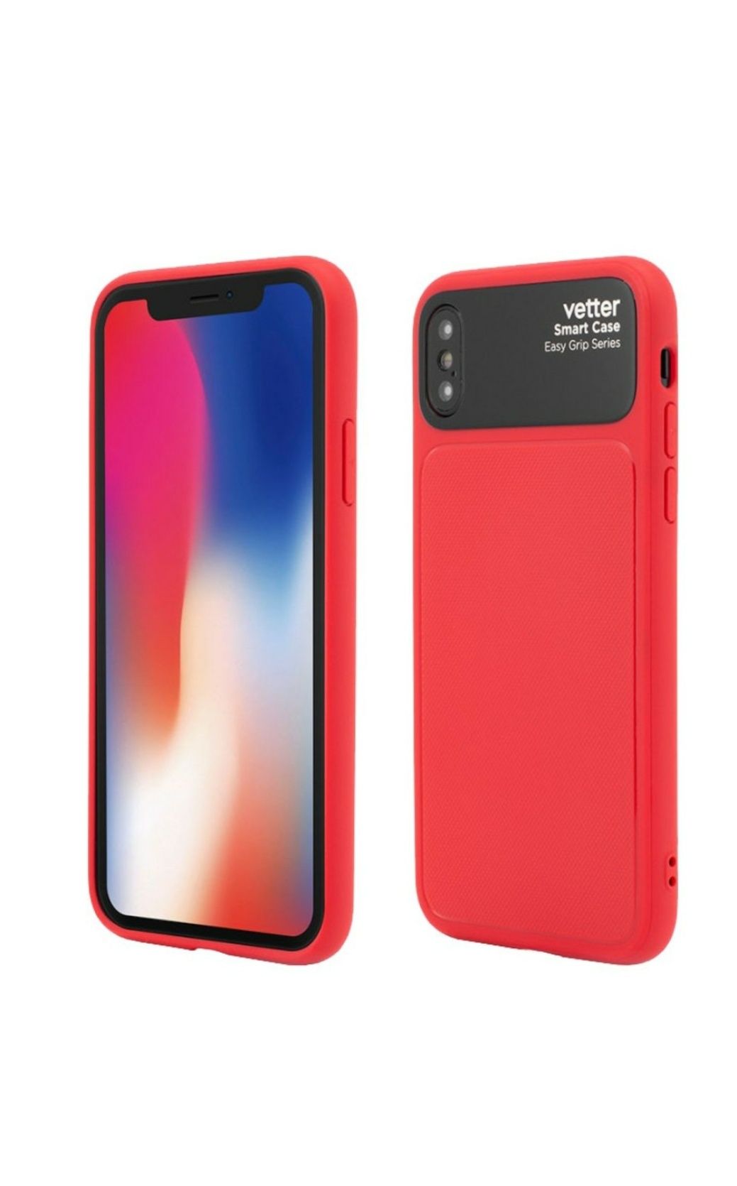 Husa de protectie Vetter Smart Case Easy Grip pentru Apple iPhone X