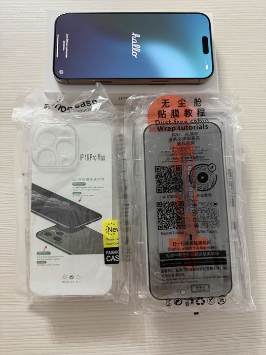 Iphone 16 pro max gold 256 GB