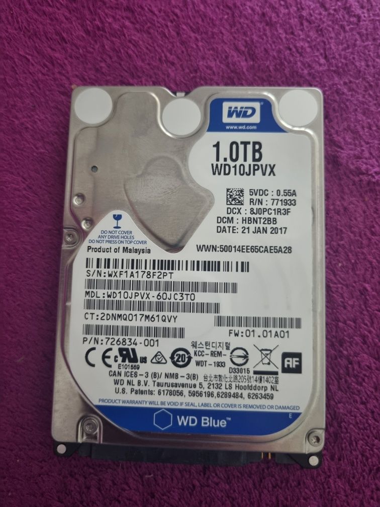 Hard disk 1 TB WD blue