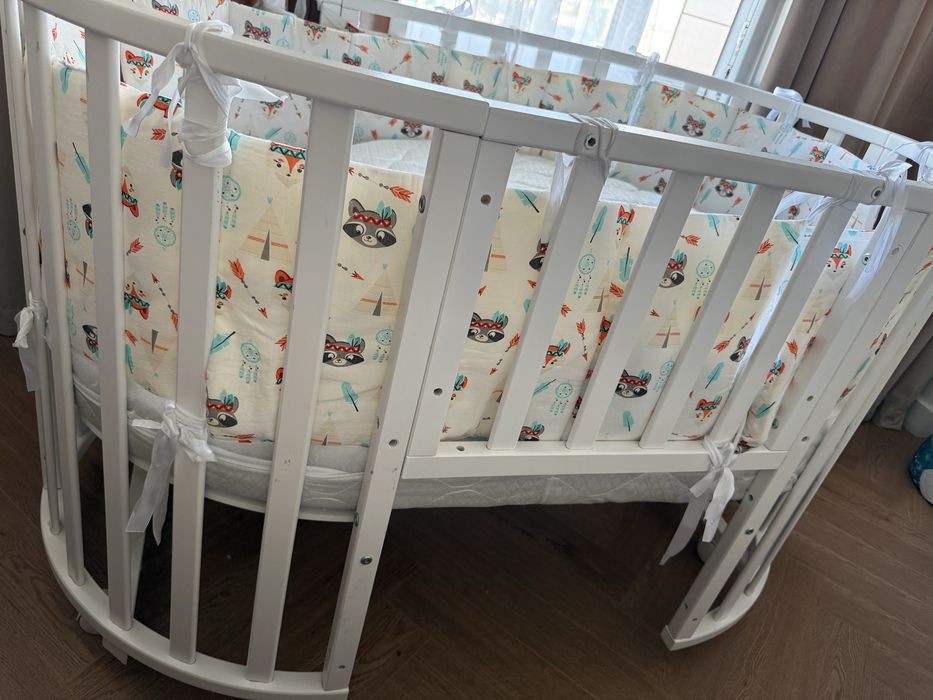 Кровать-трансформер с 2 матрасами