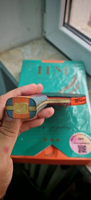 Paleta HM Blades ALC off cu Dignics 09c și Tenergy 05 hard