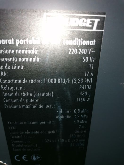 Aer, condiționat portabil