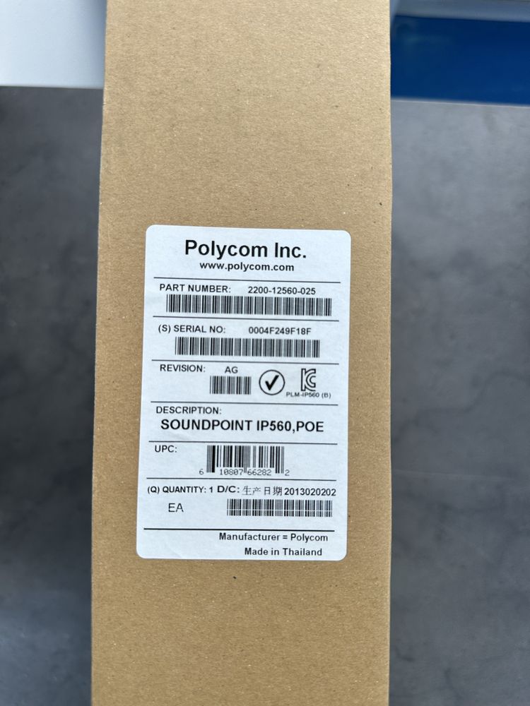 Telefon IP Polycom SoundPoint 301 (#159#)