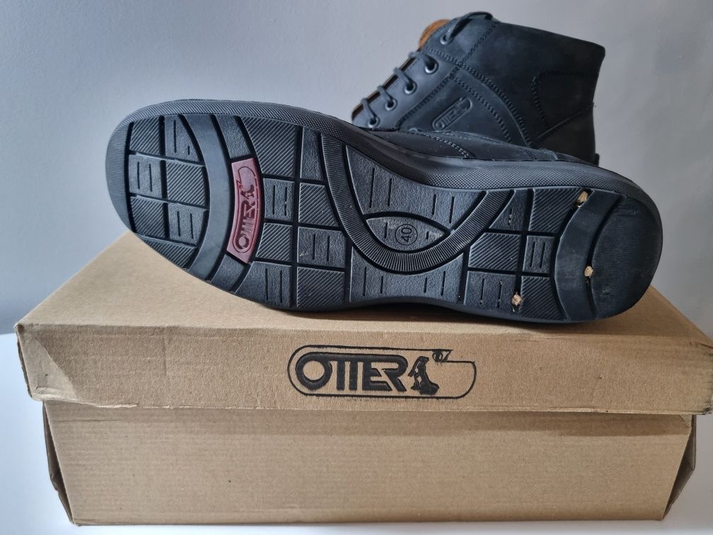 Ghete/Boots, OTTER, nabuc, negri, 40