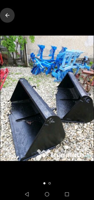 Cupa încărcător frontal