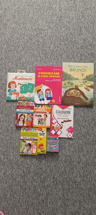 Cărți,culegeri, jocuri educative 6-8 ani