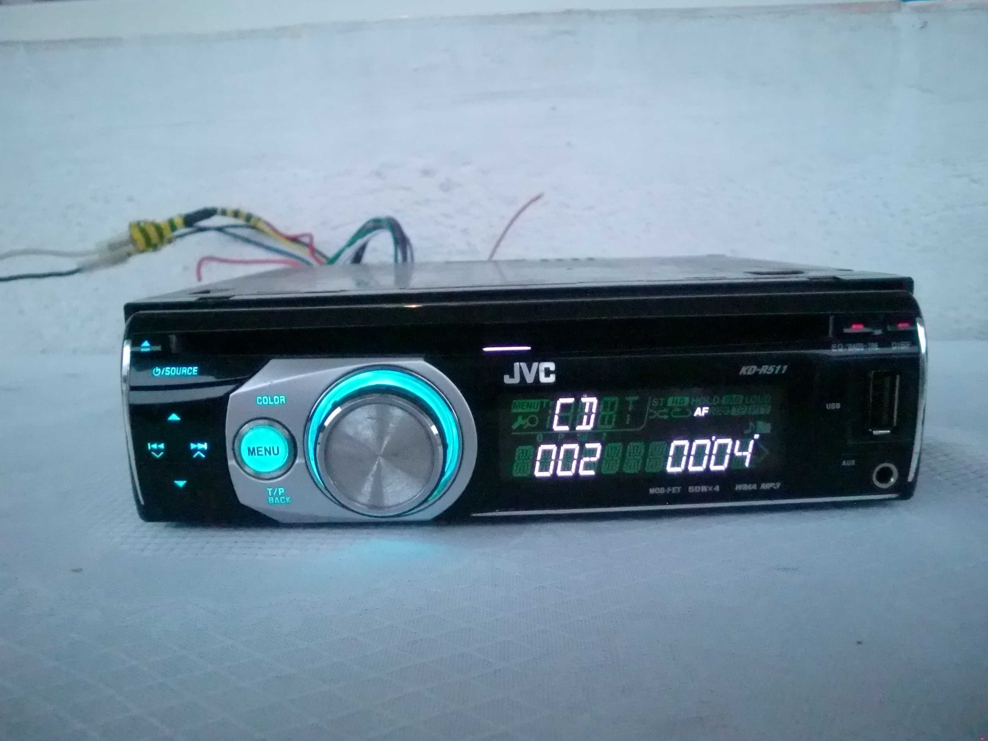 Авто USB ,CD,AUX player JVC KD-R511- Хамелеон