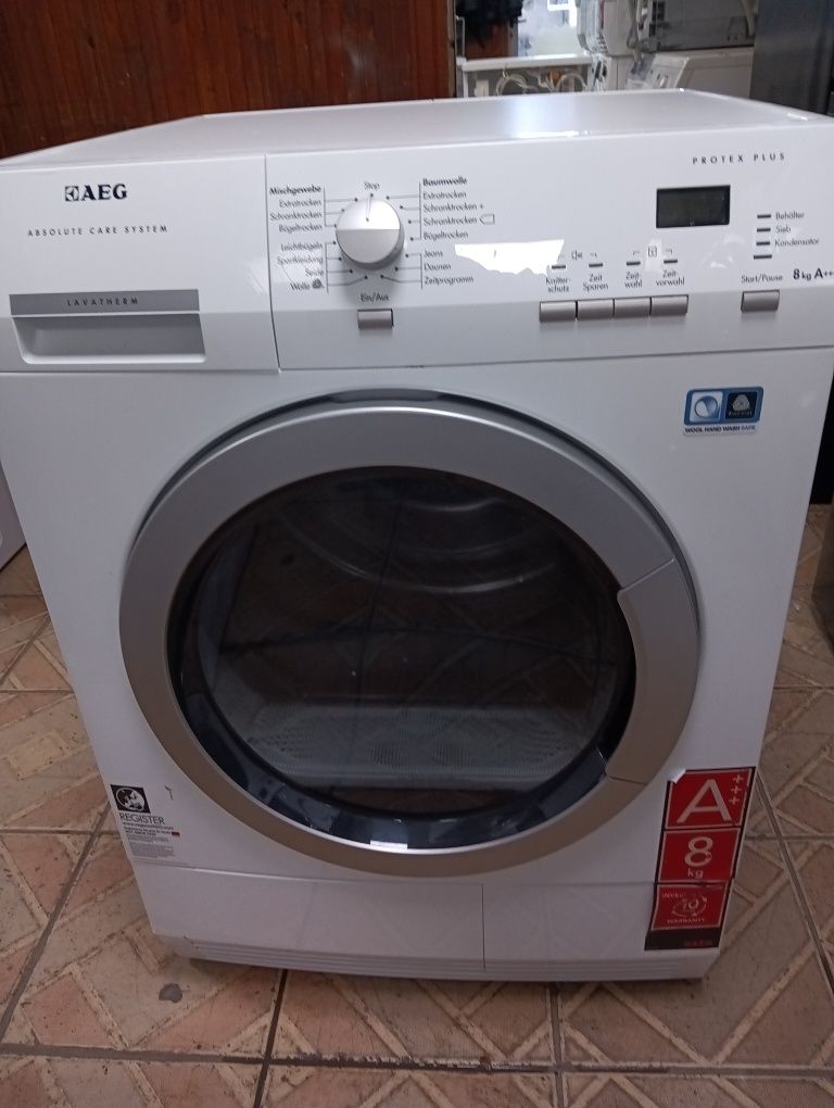 Сушилня с термопомпа Аег Aeg Protex Plus 8 кг.А+++ 24 месеца гаранция!