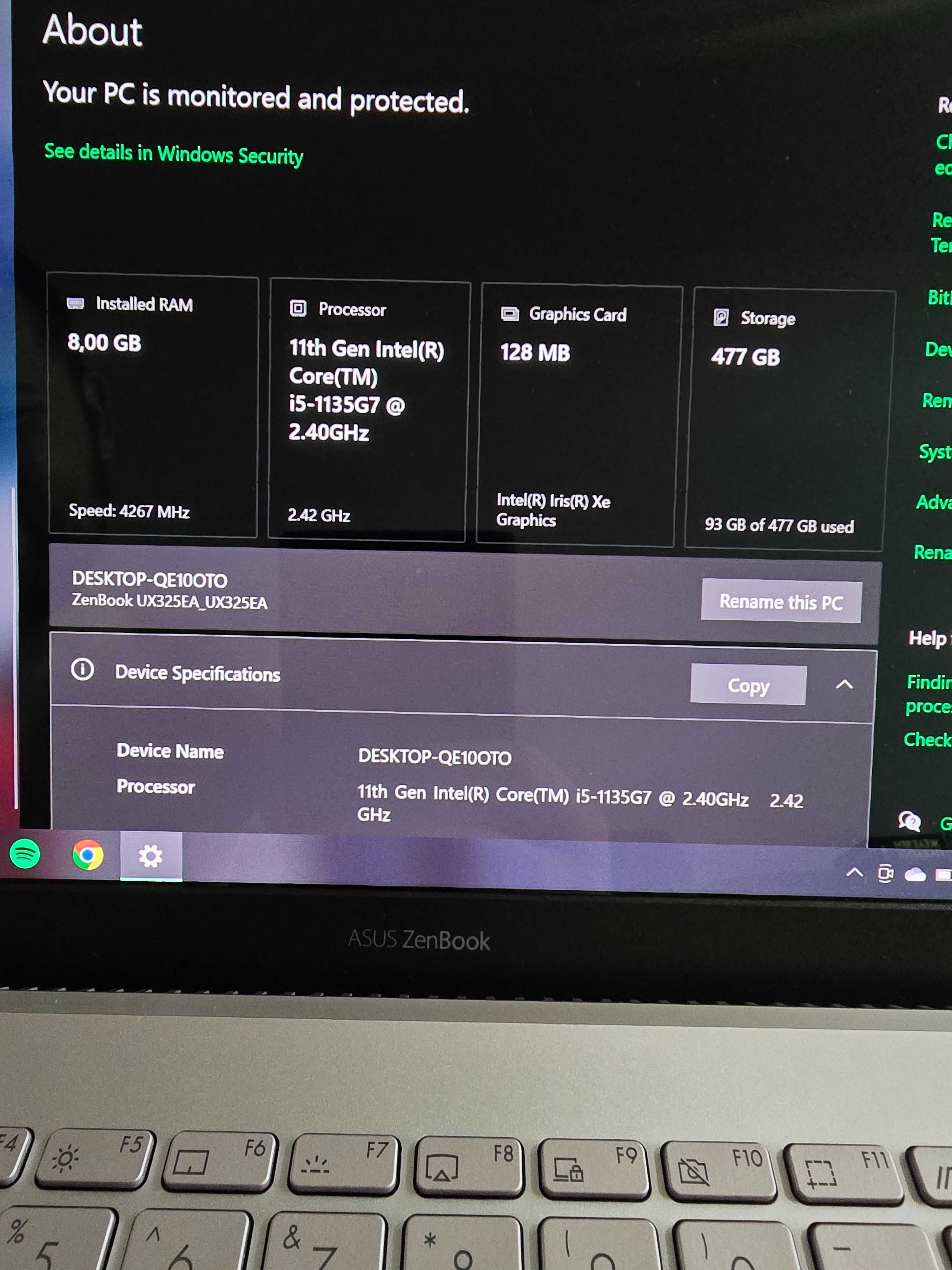 Ultrabook ASUS ZenBook 13 UX325EA, Intel i5-1135G7, 13.3", OLED, FHD