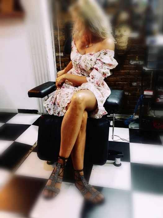 Rochita cu imprimeu floral marimea M
