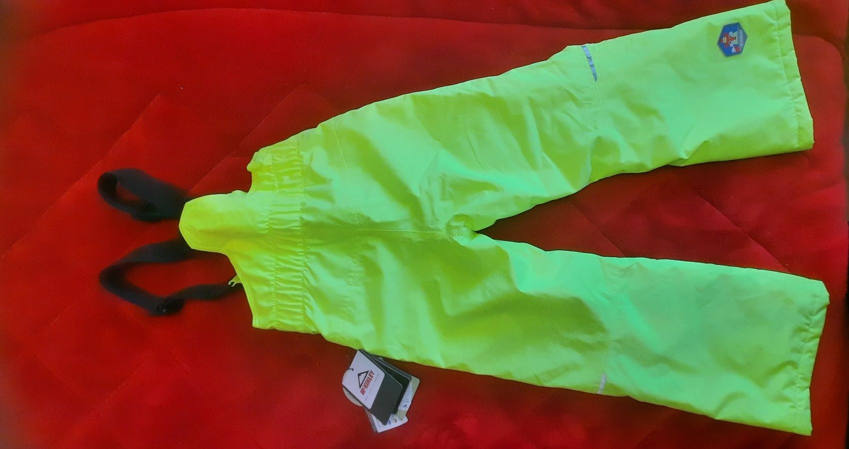 Pantaloni schi noi, pentru copii (128 cm, aprox 8 ani)