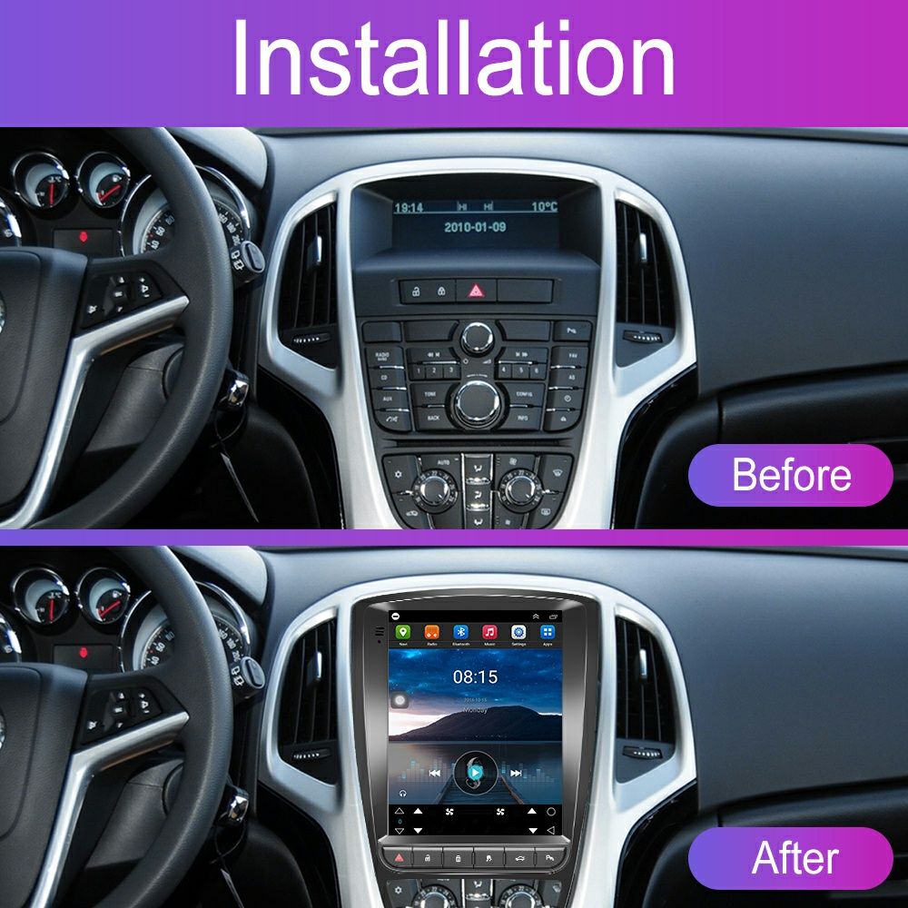 Navigatie Android dedicata OPEL Astra J (2009-2015). Testla style 9,7"