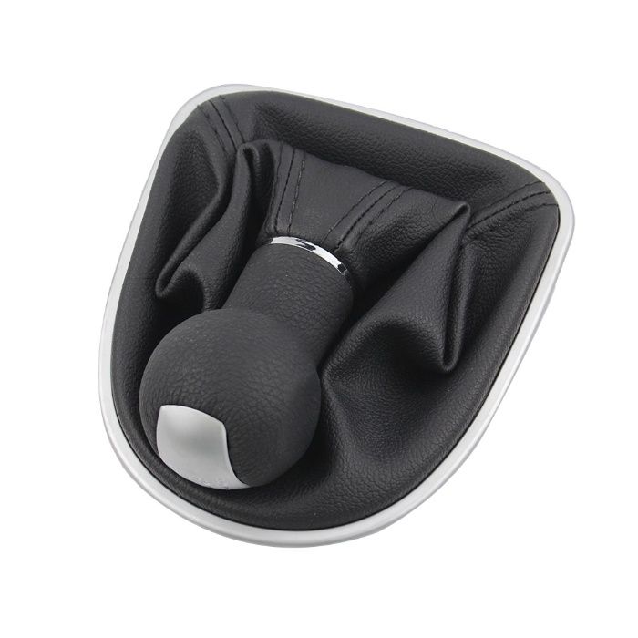 Кожена топка скоростен лост с маншон Seat Leon 2 Toledo 3 Altea 6 ск.