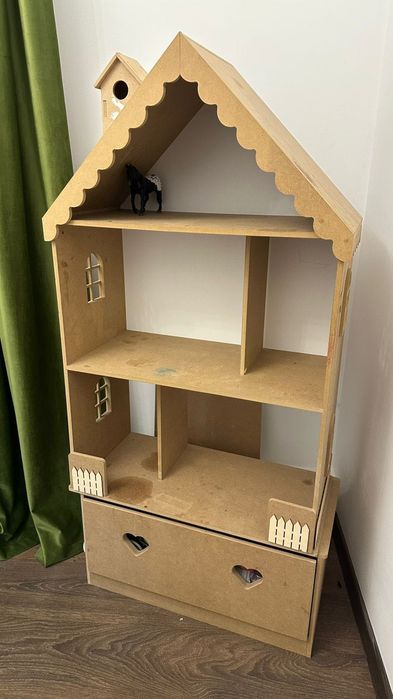 Домик для кукол неокрашенный