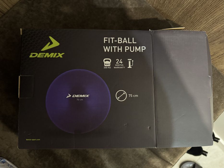 Мяч для беременных с насосом размер 75см