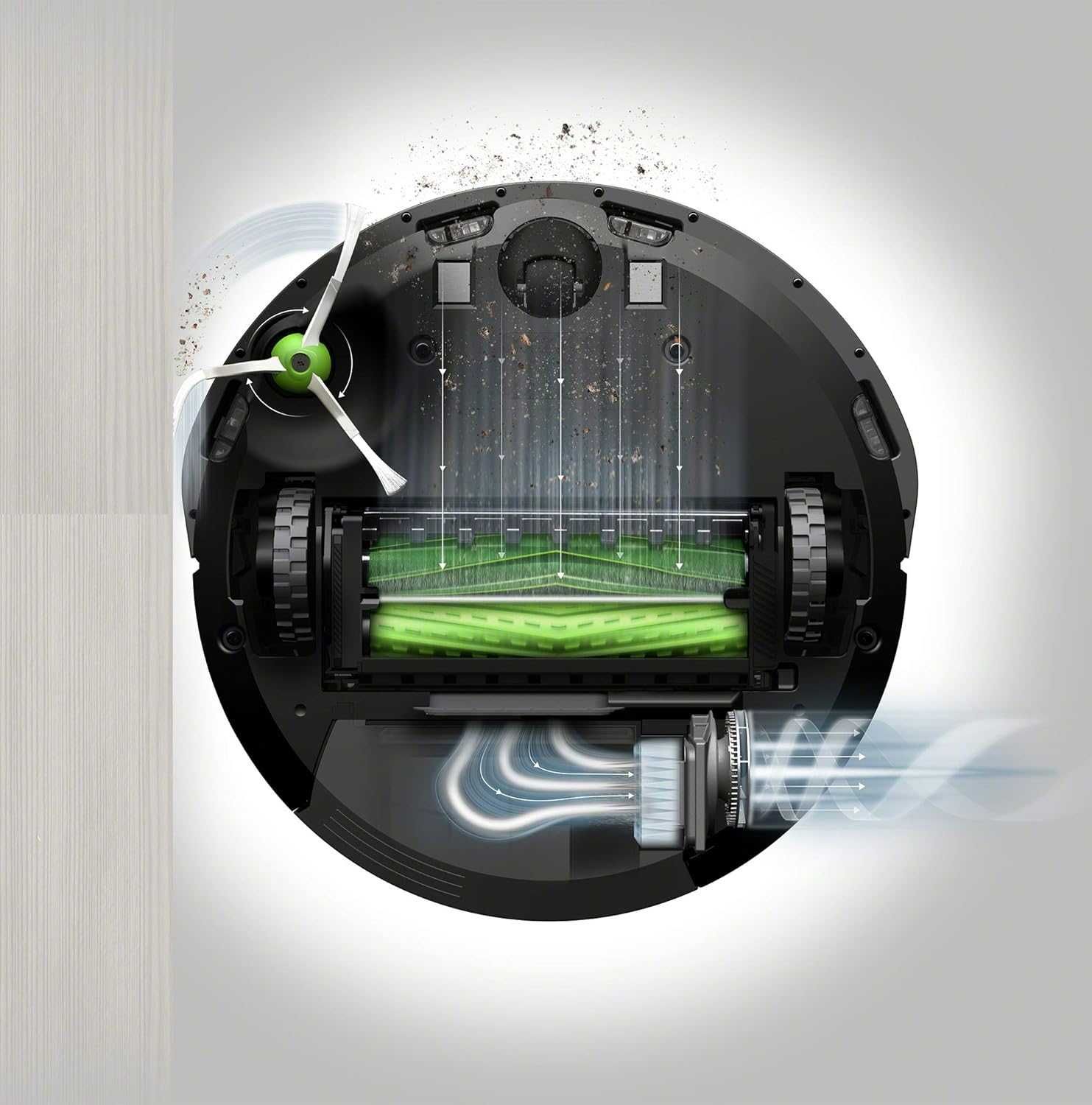 Робот прахосмукачка със самопочистваща станция iRobot Roomba i3+ i3554
