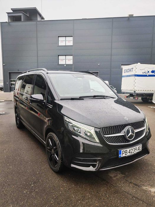 Пътнически бус под наем Mercedes V Class. Наем на 6+1 ван. Трансфери