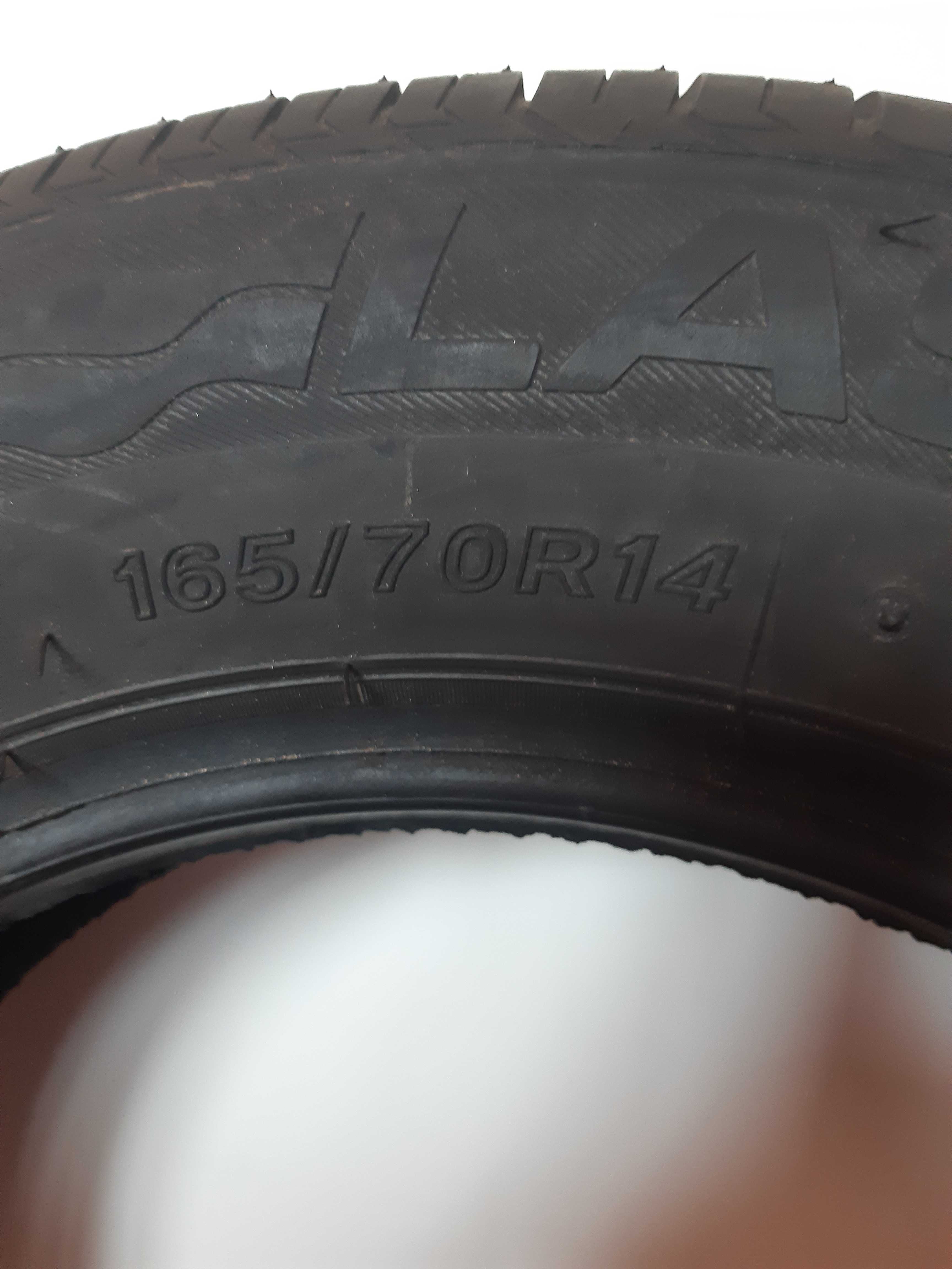 Гума (един брой) LASSA, лятна 165/70/R14, чисто нова