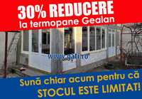 Tâmplarie PVC GEALAN cu Geam termopan - 30% REDUCERE în Olteni, IF