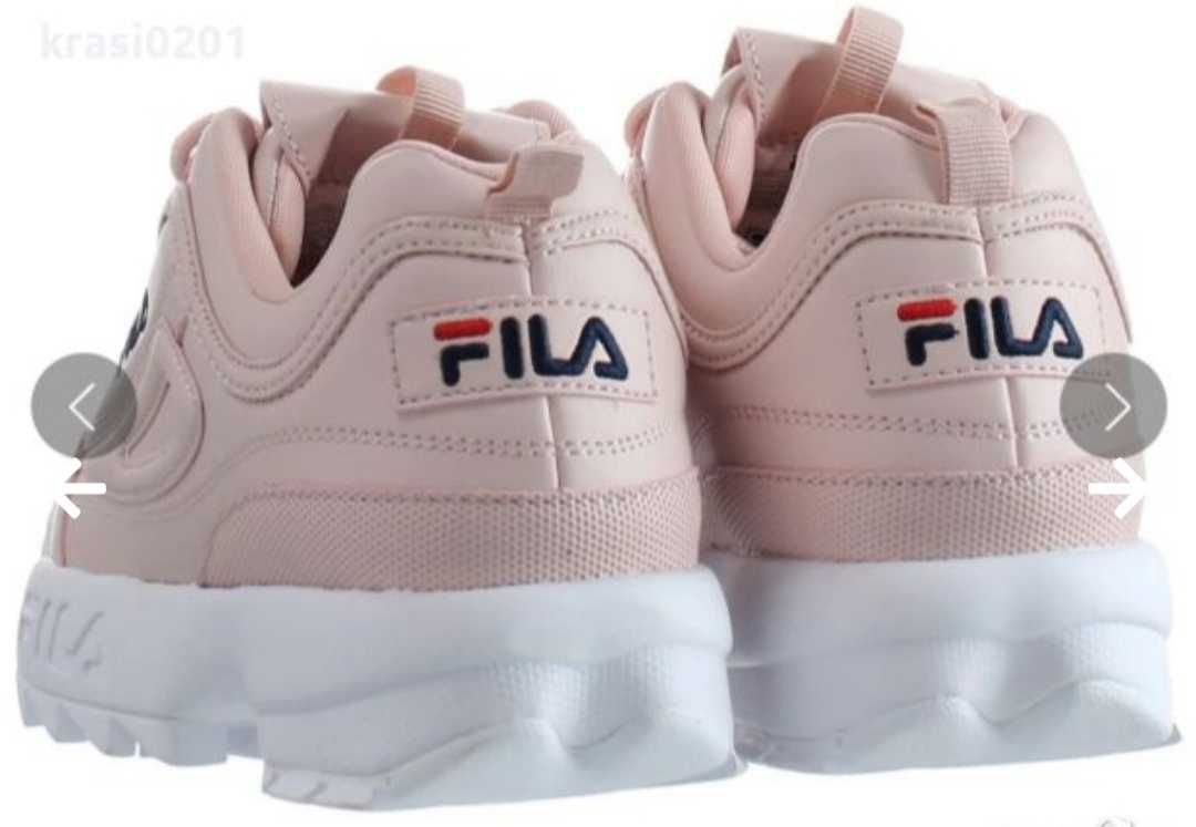 "ПРОМОЦИЯ"Оригинални маратонки на Fila Disruptor  37,естествена к.