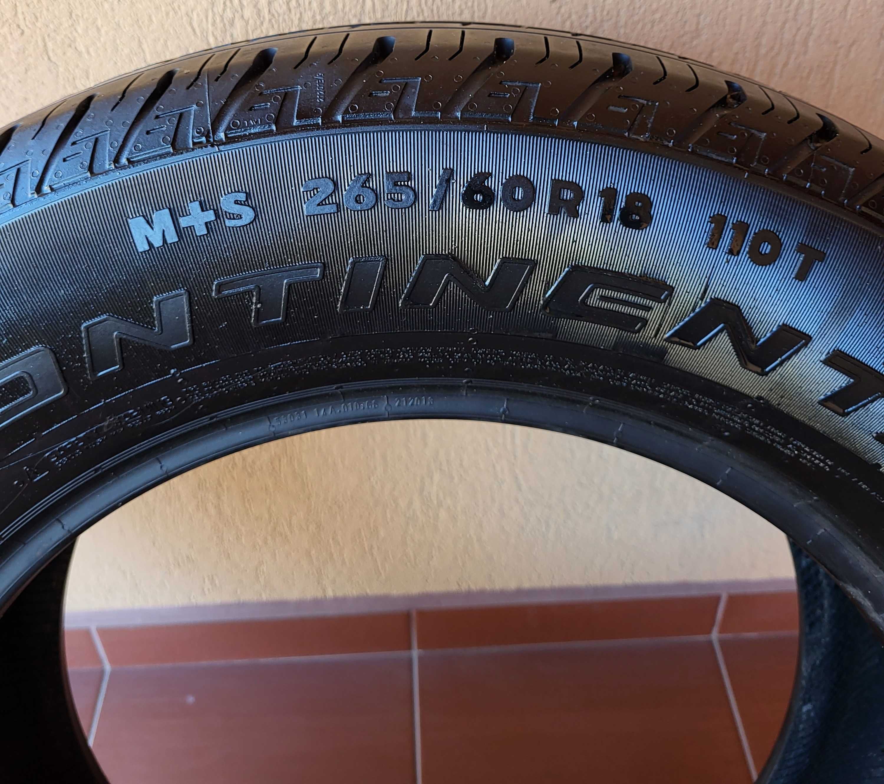 265/60 R18 M+S 110T Continental Cross Contact LX,ca NOU!1 buc