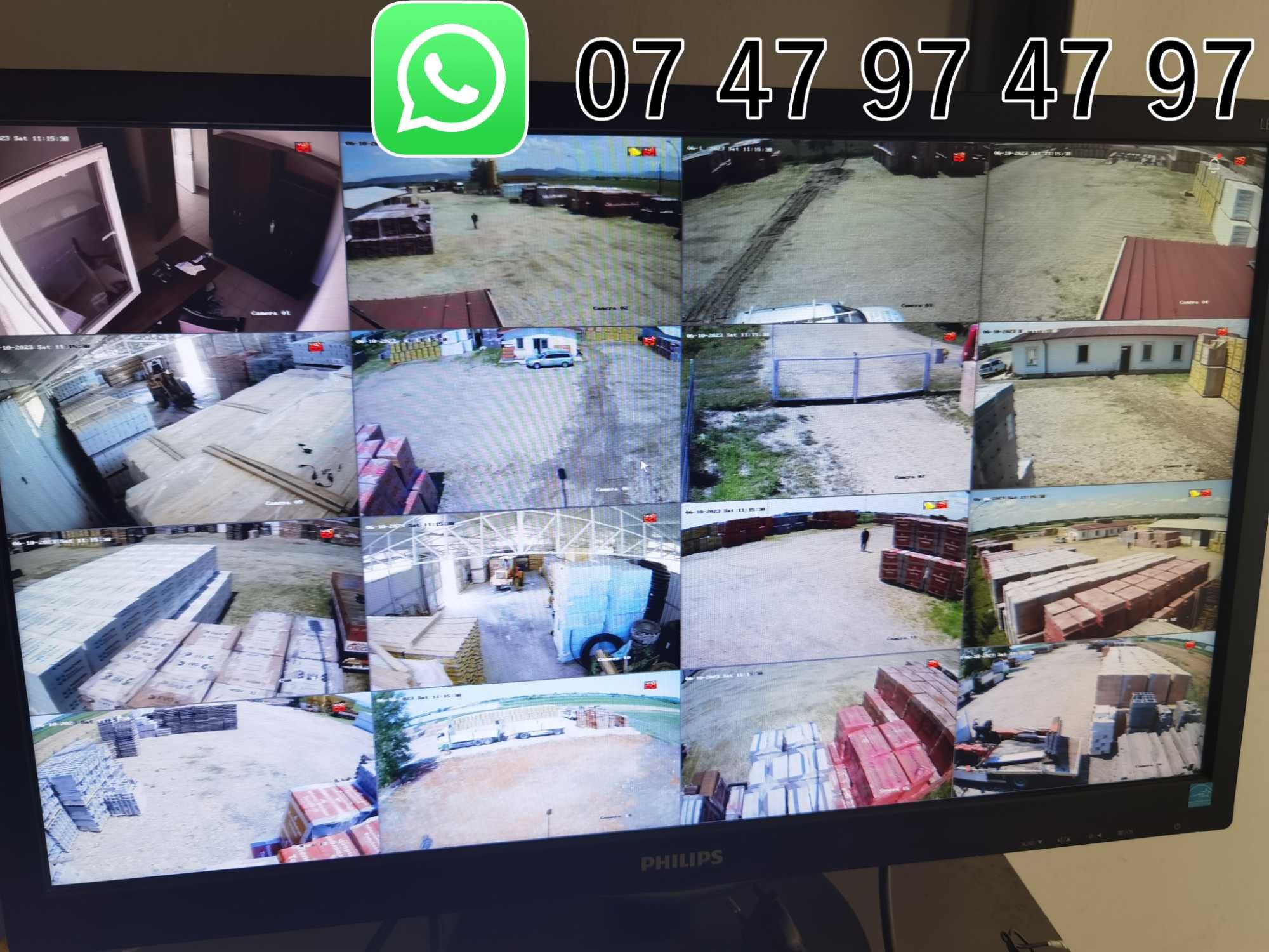 Sistem camere supraveghere video IP digitale montaj Oradea