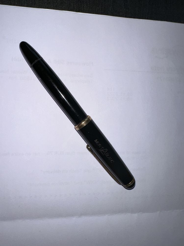 Stilou Montblanc model 3-42G si model No32, pix Noblesse