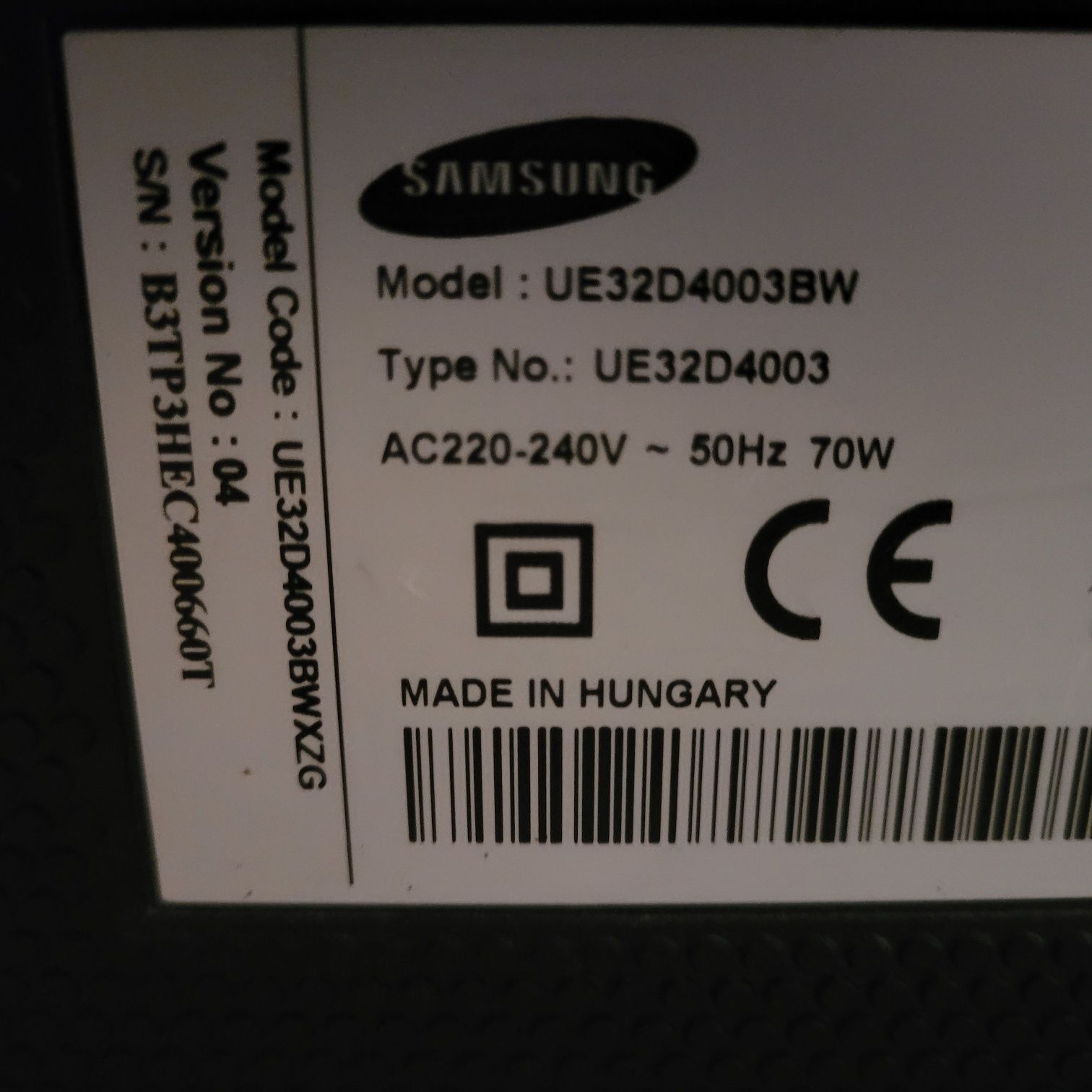 Телевизор Samsung UE32D4003