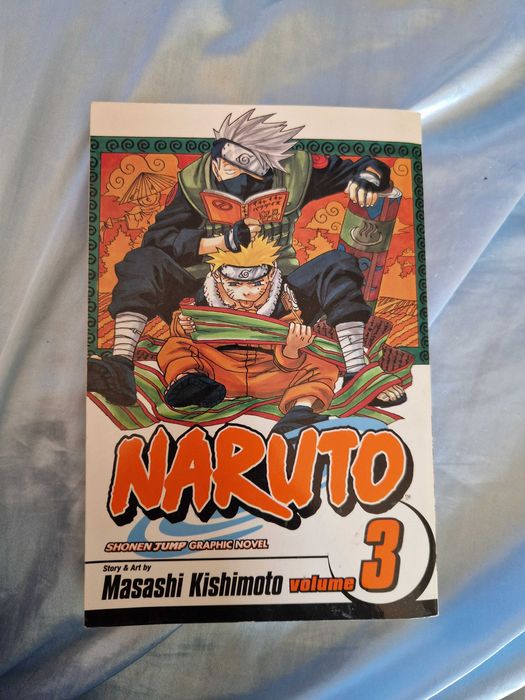 Naruto Manga Vol. 1–3 + Uzumaki Artbook (EN) – Колекционерско издание