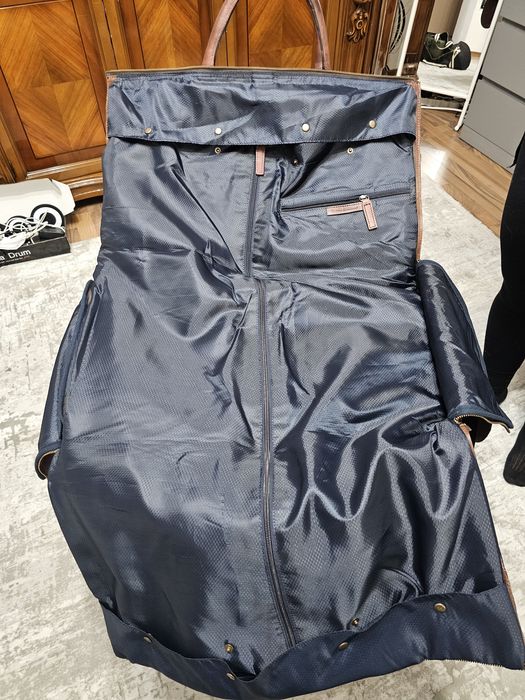 Geantă de voiaj din piele naturală – NOUĂ – ideală pentru călătorii