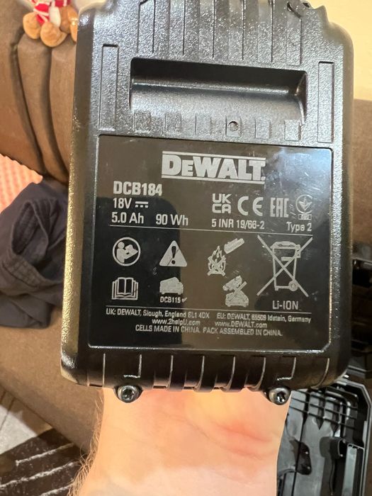 Акумулаторен ударен винтоверт DeWALT DCD709, 18 V