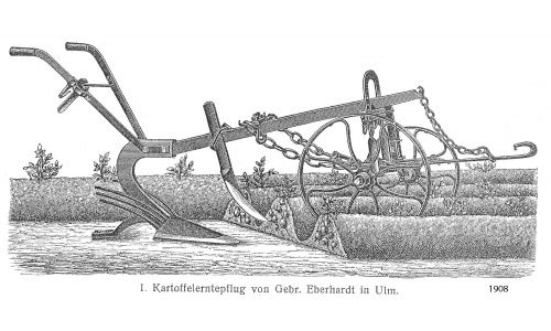 Стар немски плуг