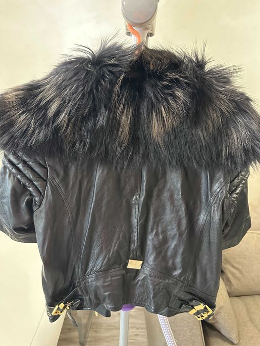 Яке естествена кожа и естествен косъм ROBERTA BIAGI