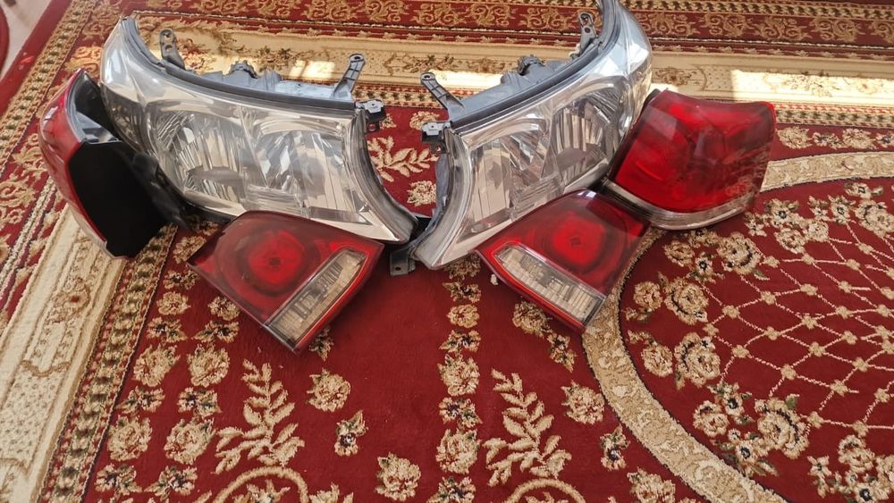 Передние фары и задние фары лендкрузер 200