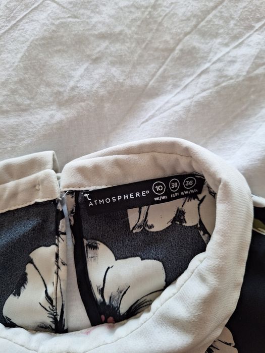 Bluza-camasa florala din Anglia marime 38 Atmosphere