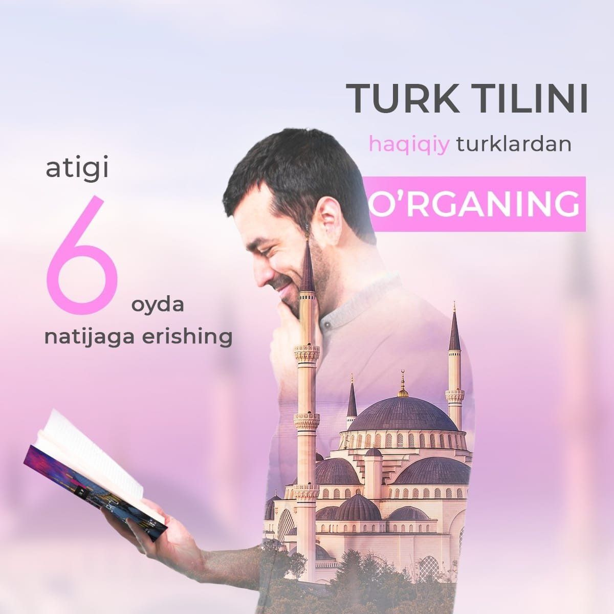 Booknomy tedbook smartbook getclub ingliz rus koreys arab turk tili el