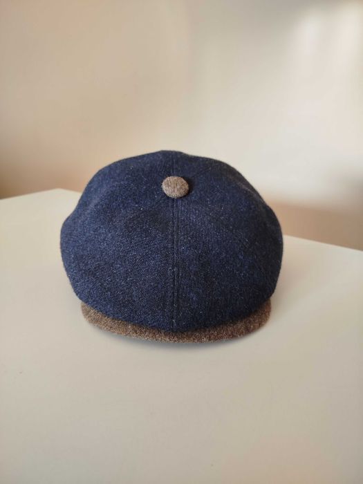 Sapca Hologramme Paris din lana Shetland