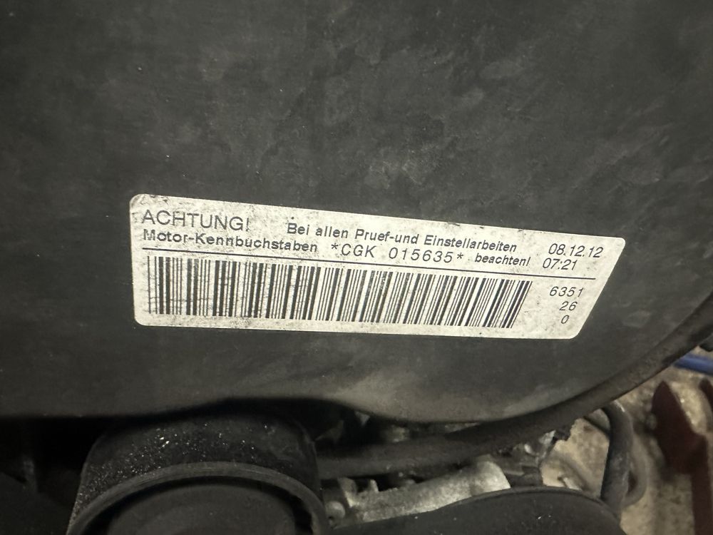 Двигател 2.7тди CGK 2.7tdi
