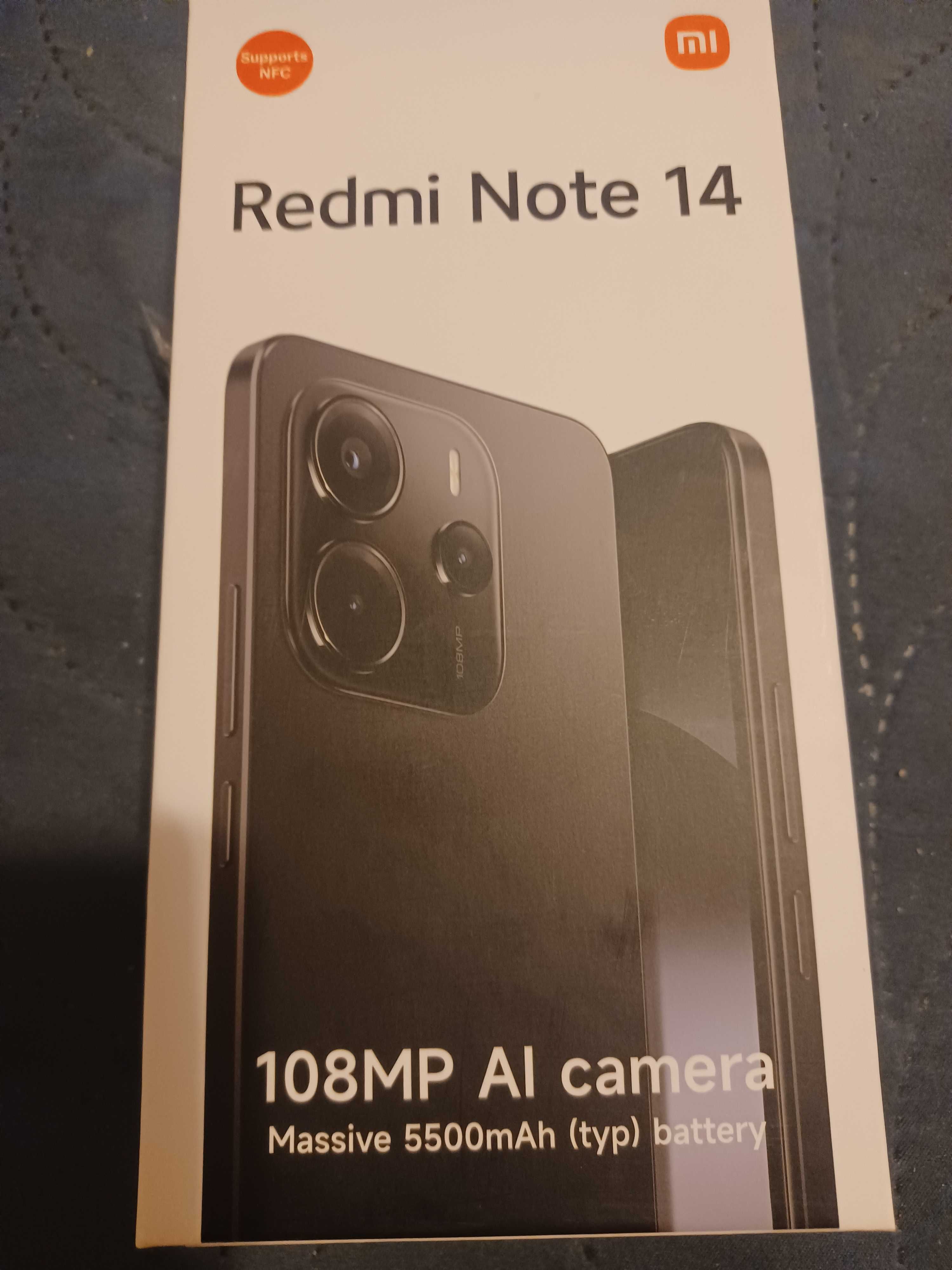 XIAOMI REDMI NOTE 14 BLUE 6.67 ", 256 GB, RAM 8 GB, 108+2+2 MP