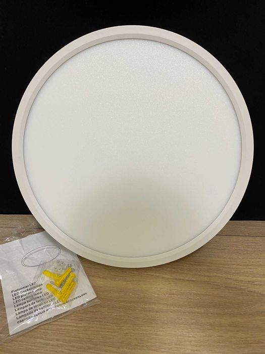 Plafonieră LED rotundă, lumină rece, noua