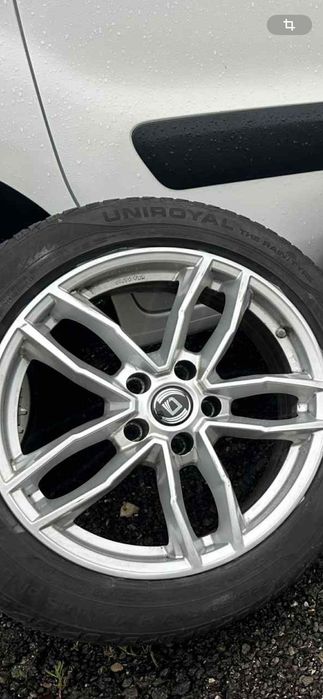 Jante R17 5x112 et27 7,5j  + anvelope