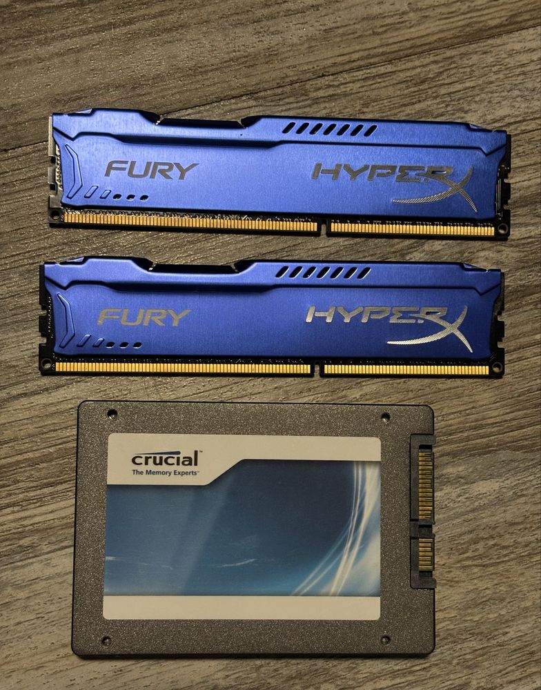 Геймърски компютър INTEl i5, RX470,8 ram, 128ssd,1TB hdd, 550W